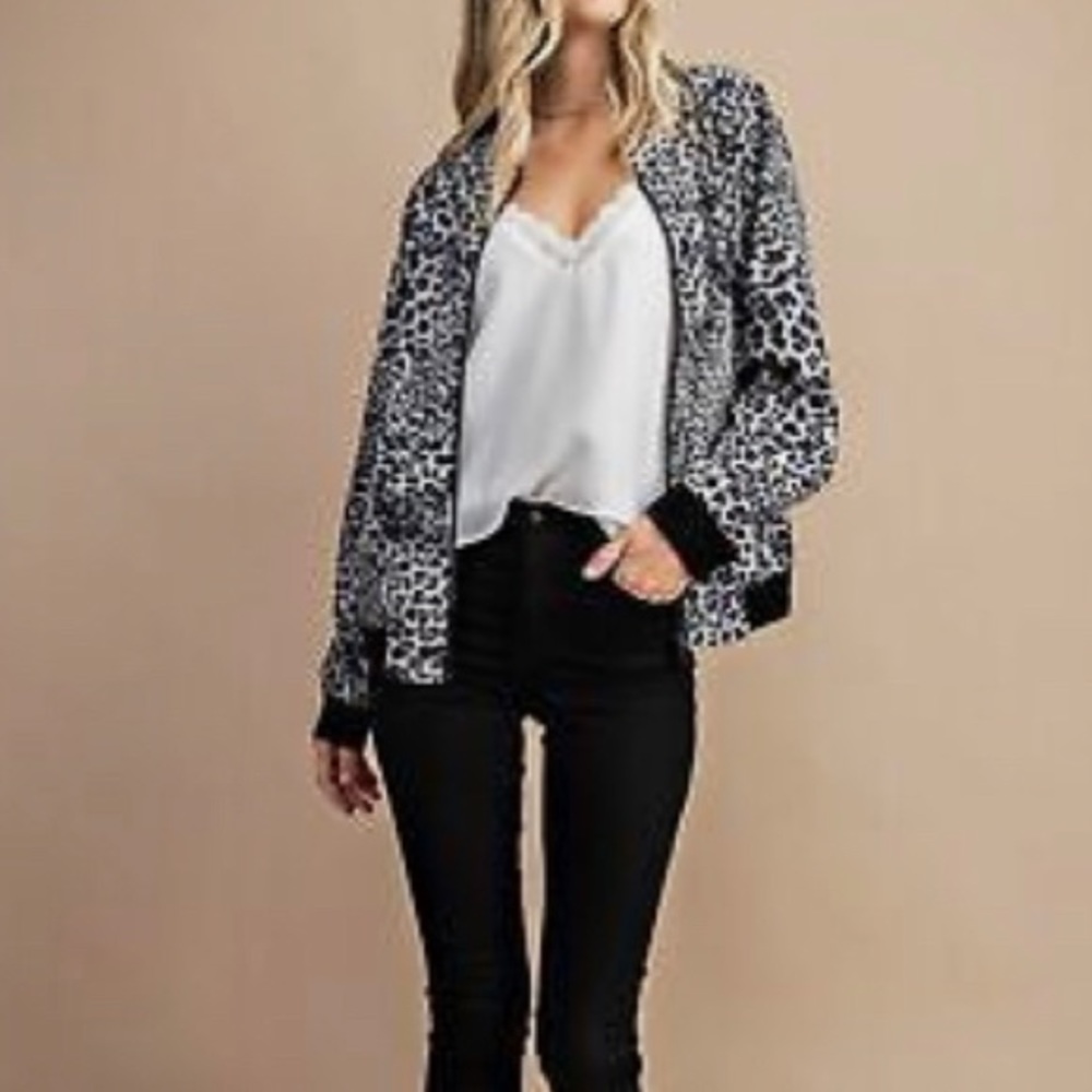 Leopard bomber jacket - Picture 2 of 3